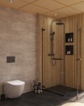 Sprchovací kút obdĺžnik 100x90 cm SAT TGD NEW SATTGDO10090C SATTGDO10090C