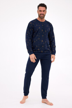 PÁNSKE PYŽAMO DR 457/299 NOC 3 granát XL