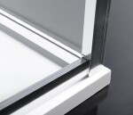 POLYSAN - EASY obdĺžniková sprchová zástena 1100x700 L/P varianta EL1115EL3115