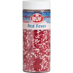Cukrové zdobenie červeno ružové 85g - RUF - RUF