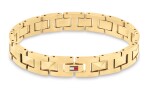 Tommy Hilfiger Pánsky pozlátený náramok Geometric 2790567