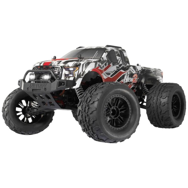 Reely New2 Super Combo bezkefkový 1:10 RC model auta elektrický monster truck 4WD (4x4) 100% RTR 2,4 GHz vr. akumulátorov, nabíjačky a batérie ovládača; RE-7766676