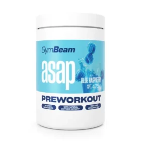 ASAP Pre-Workout - GymBeam (modrá malina, 425 g) (104971-3-425g-blueraspberry)