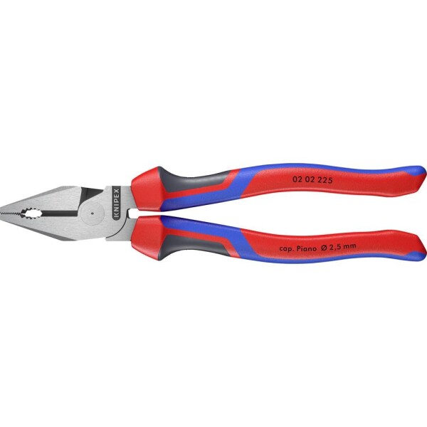 Knipex 02 02 225 dielňa silové kombinované kliešte 225 mm DIN ISO 5746; 02 02 225