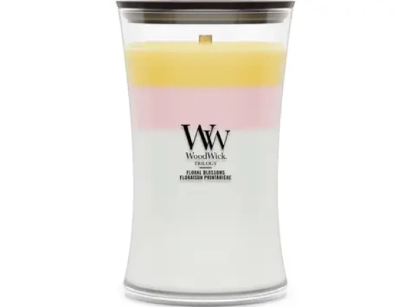 Woodwick Trilogy Floral Blossoms sviečka veľká (5038581185224)
