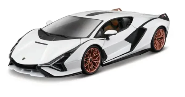 Bburago Lamborghini Sián FKP 37 biela 1:18