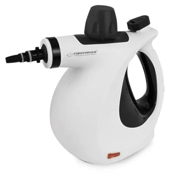 Esperanza EHS008 biela / Parný čistič / 900 W / 350 ml / 3 bar / 115 °C (EHS008)