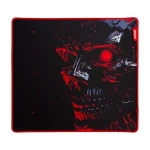 Marvo Noob L čierno-červená / herná podložka pod myš / 450 x 400 x 3 mm (G52)