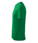 Klasické nové pánske tričko stredne zelené XL