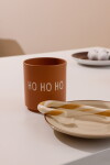 DESIGN LETTERS Porcelánový hrnček Brown HO HO HO 300 ml