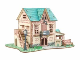 Woodcraft Drevené 3D puzzle Hostinec