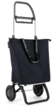 Rolser Mini Bag MF 2 Logic tmavo šedá / Nákupná taška na kolieskach / objem 15-21 l / nosnosť 40 kg