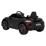 Mamido Elektrické autíčko Porsche Spyder RS ​​718 čierne