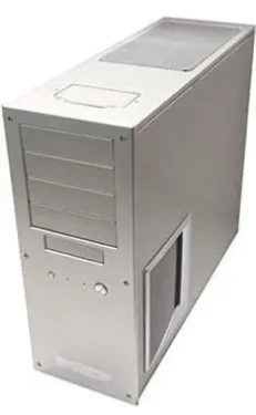 SilverStone SST-TJ09S-W Temjin / PC skriňa / ATX / bez zdroja / priehľadná bočnica / USB 2.0 / strieborná (SST-TJ09S-W)