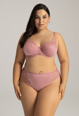 Nohavičky Ava 2106 S-3XL růžová pivoňka L