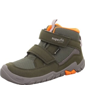 Detské celoročné tenisky Superfit barefit TRACE GTX Green/Orange 1-006042-7000 - 31
