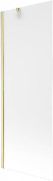 MEXEN/S - Next vaňová zástena FIX 70 x 150, dekor, zlatá kartáčovaná 895-070-000-00-30-55