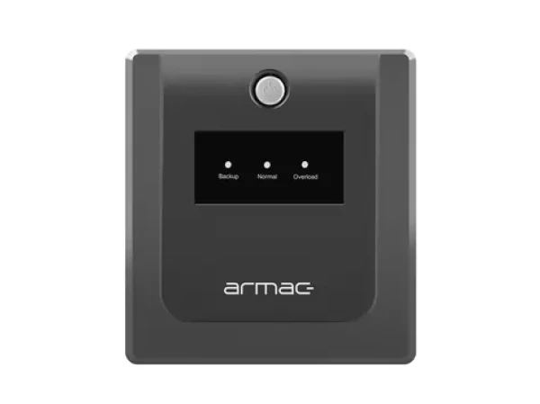 Armac Home H/1000E/LED čierna / Záložný zdroj UPS / Line-Interactive / 1000 VA / 650 W / 4X 230V (H/1000E/LED)