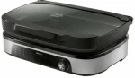 Philips 5000 series HD6212/90 čierno-strieborná / Kontaktný gril / 2400W (HD6212/90)