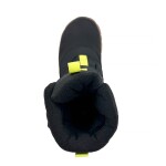 Chlapčenské zimné barefoot topánky s membránou VIKI Black Bugga B00212-10 - 33