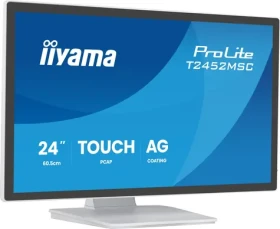 24" iiyama ProLite T2452MSC-W2AG biela / Monitor / IPS / FHD 1920x1080 / dotykový / 120Hz / 5ms / HDMI / DP (T2452MSC-W2AG)