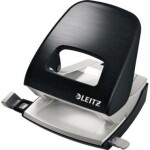 Leitz NeXXt STYLE 5006 Stolný dierovač saténovo čierna / 3 mm / až 30 listov (50060094)