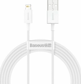 Baseus CALYS-C02 Kábel USB-A (M) - Lightning (M) 2 m biela (CALYS-C02)