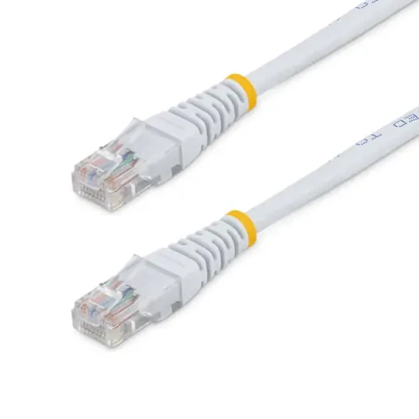 StarTech CAT5e bílá / Síťový kabel / RJ-45 / 15 m / PoE (M45PAT15MWH)
