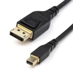 StarTech Mini DisplayPort 1.4 - DisplayPort čierna / Kábel DisplayPort / 1 m / 8K / 120 Hz (DP14MDPMM1MB)