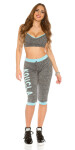 Trendy KouCla Workout Outfit neongreen L