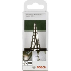 Bosch Accessories 2609255115 HSS stupňovitý vrták 4 - 20 mm Celková dĺžka 75 mm kužeľový záhlbník 1 ks; 2609255115