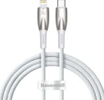 Baseus CADH000002 Kábel USB-C (M) - Lightning (M) 1 m biela / 20W (CADH000002)
