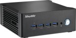 Shuttle Shuttle Nano PC NA10H Wielkość PC 1L Čierny 8845HS 3,8 GHz