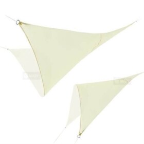 Malatec Tieniaca plachta celta trojuholník 5x5x5m 2266 bežová 200g/m