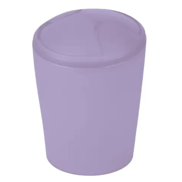 Spirella MOVE výklopný odpadkový kôš 5 L fialový / plast