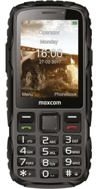 Maxcom MM920L Strong čierna / Odolný telefón / 2,8 "/ Svietidlo / microSD 32GB (MAXCOMMM920LBLACK)