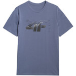 Pánske tričko 4F M2359 denim 4FWAW25TTSHM2359 32S pánske XXL