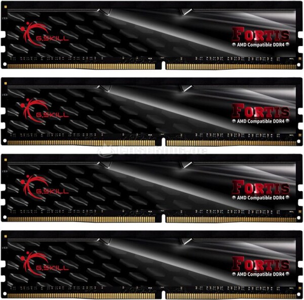 G.Skill Fortis, DDR4, 2400MHz, (F4-2400C15Q-64GFT)