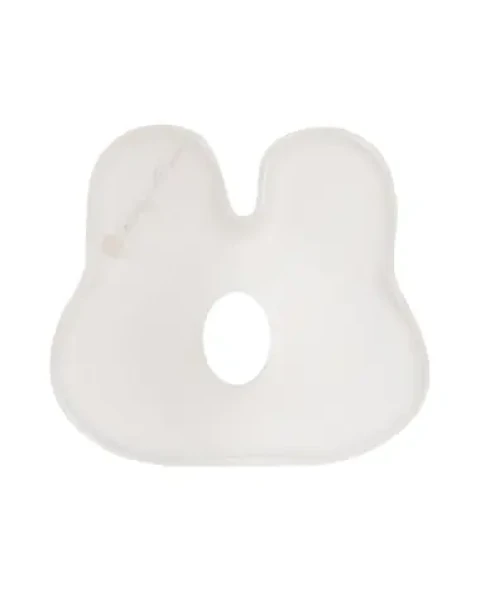 KikkaBoo Ergonomický vankúšik z pamäťovej peny Bunny Airknit White / od 0 mesiacov (31106010127KB)