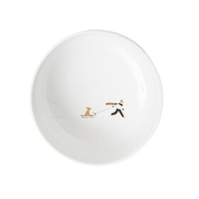 Räder Porcelánová miska Dog Sled