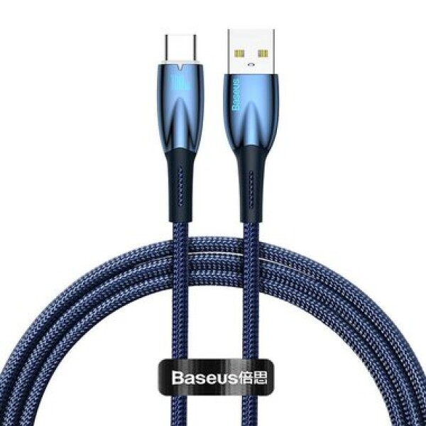 Baseus CADH000403 Kábel USB-A (M) - USB-C (M) 1 m modrá / 100W (CADH000403)