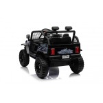 Mamido Mamido Elektrické autíčko OFF ROAD EXTREME 4x4 čierne 24V | 200W | 50 kg | EVA | LED | 2,4 Ghz | ECO koža