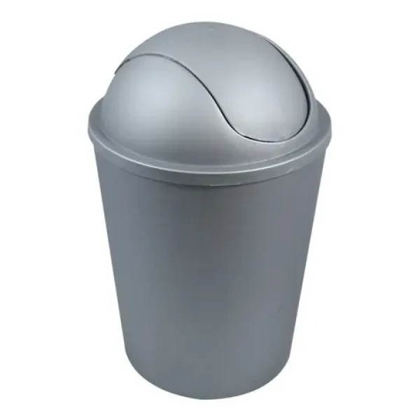 MSV AKO výklopný kôš 5.5 L strieborný / plast (3700703919223)