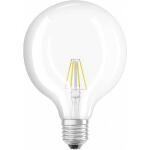 OSRAM 4052899972384 LED En.trieda 2021 E (A - G) E27 guľatý tvar 4 W = 40 W teplá biela (Ø x d) 124 mm x 168 mm vlákno 1 ks; 4052899972384