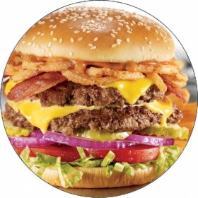 Jedlý papier hamburger 19,5 cm - Pictu Hap - Pictu Hap