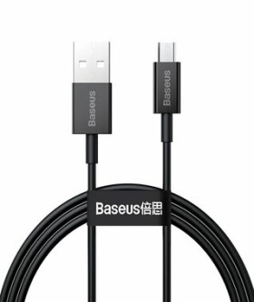 Baseus CAMYS-A01 Kábel USB-A (M) - Micro-USB (M) 2 m čierna (CAMYS-A01)