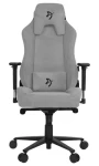 AROZZI VERNEZZA Soft Fabric herná stolička šedá-čierne logo / 134 - 143 cm / látková / 145 kg (VERNAZZA-SFB-LG)
