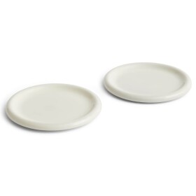 HAY Tanier Barro Plate Off-white Ø 24 cm – set 2 ks