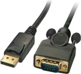 MicroConnect Kábel DisplayPort 1.2 (M) - VGA (M) 1m čierna (DP-VGA-MM-100)