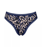 Dámske nohavičky GO Crush High leg C3P - BLUE - modré M008 - SLOGGI BLUE S